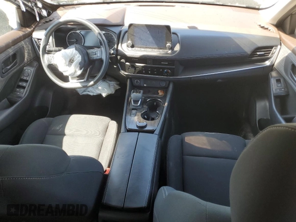 2023 Nissan Rogue S with VIN 5N1BT3AB8PC779895, listed as a Copart auction lot 57970125 with Not provided miles and Salvage title. Bid and sale history available at DreamBid. Image 8.