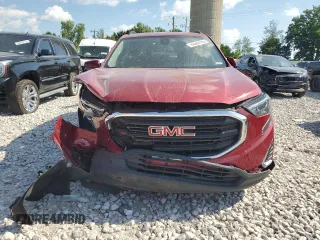 2020 GMC Terrain SLE with VIN 3GKALMEV2LL133443, listed as a Copart auction lot 62584195 with 75,823 mi miles and Salvage title. Bid and sale history available at DreamBid. Image 5.