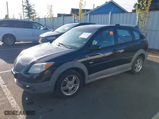 2007 Pontiac Vibe with VIN 5Y2SL65807Z410689, listed as a IAAI auction lot 42036169 with 203,112 mi miles. Bid and sale history available at carsss.com. Image 2.