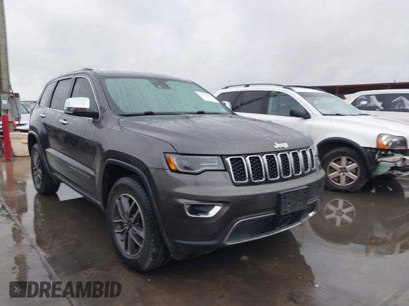 2019 Jeep Grand Cherokee Limited с VIN 1C4RJEBG9KC614994, выставлен на аукционе IAAI как лот 41903879 с пробегом 111 987 миль миль и . История ставок и продаж доступна на DreamBid. Изображение 1.