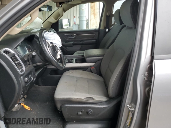 2020 Ram 1500 Big Horn with VIN 1C6SRFFM5LN229056, listed as a Copart auction lot 57224183 with 0 mi miles. Bid and sale history available at carsss.com. Image 7.