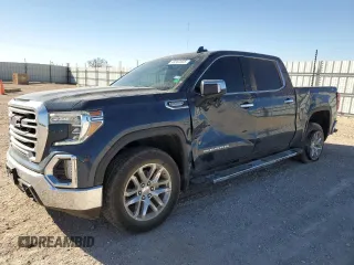 2021 GMC Sierra 1500 SLT z VIN 3GTU9DED5MG124860, wystawiony jako Copart lot #45352655 z przebiegiem 41 482 mil mil oraz Szkoda całkowita • Salvage title. Historia ofert i sprzedaży dostępna na DreamBid. Obrazek 1.