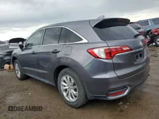 2017 Acura RDX Technology with VIN 5J8TB4H50HL013826, listed as a Copart auction lot 53980775 with 33,837 mi miles and Salvage title. Bid and sale history available at DreamBid. Image 2.