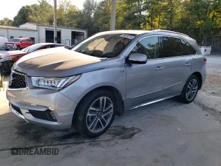 2017 Acura MDX Sport Hybrid w/Advance Pkg with VIN 5FRYD7H79HB000267, listed as a Copart auction lot 76016714 with 101,616 mi miles and Salvage Title. Bid and sale history available at carsss.com. Image 1.