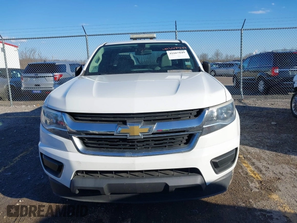 2019 Chevrolet Colorado 4WD Work Truck z VIN 1GCHTBEA3K1233097, wystawiony jako IAAI lot #41667849 z przebiegiem 107 720 mil mil oraz . Historia ofert i sprzedaży dostępna na DreamBid. Obrazek 6.
