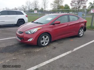 2013 Hyundai Elantra Limited PZEV with VIN 5NPDH4AE8DH193616, listed as a IAAI auction lot 39174523 with 100,681 mi miles. Bid and sale history available at carsss.com. Image 17.