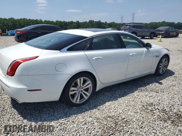 2011 Jaguar XJ XJL with VIN SAJWA2GB6BLV14612, listed as a Copart auction lot 63660355 with 93,763 mi miles and Salvage title. Bid and sale history available at DreamBid. Image 3.