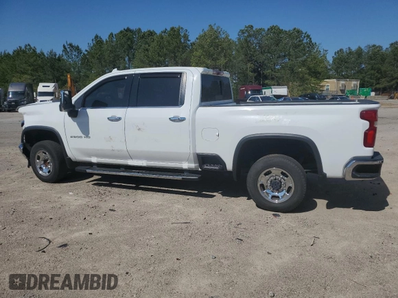 2021 Chevrolet Silverado 1500 with VIN 1GC4WPE70MF115201, listed as a Copart auction lot 43813045 with 83,971 mi miles and Salvage Title. Bid and sale history available at DreamBid. Image 2.