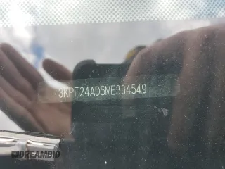 2021 Kia Forte LXS z VIN 3KPF24AD5ME334549, wystawiony jako Copart lot #57179825 z przebiegiem 43 544 mil mil oraz Szkoda całkowita • Salvage title. Historia ofert i sprzedaży dostępna na DreamBid. Obrazek 13.