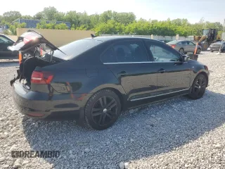 2017 Volkswagen Jetta SEL with VIN 3VWL17AJ2HM248279, listed as a Copart auction lot 59269195 with 125,248 mi miles and Salvage title. Bid and sale history available at DreamBid. Image 3.