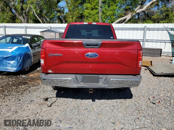 2017 Ford F-150 XL with VIN 1FTEX1CP5HKE06792, listed as a Copart auction lot 48652755 with 119,797 mi miles and Salvage Title. Bid and sale history available at carsss.com. Image 6.