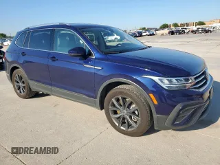 2022 Volkswagen Tiguan SE with VIN 3VV3B7AX2NM024334, listed as a Copart auction lot 52183095 with 26,849 mi miles and Salvage Title. Bid and sale history available at DreamBid. Image 4.