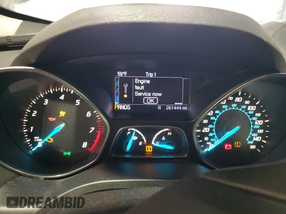 2013 Ford Escape SEL with VIN 1FMCU0HX0DUA95074, listed as a Copart auction lot 53362365 with 261,444 mi miles and Clean Title. Bid and sale history available at carsss.com. Image 9.