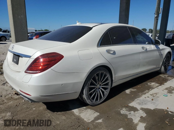 2017 Mercedes-Benz S 550e with VIN WDDUG6DB7HA314672, listed as a Copart auction lot 87162074 with 111,848 mi miles and Salvage Title. Bid and sale history available at DreamBid. Image 3.