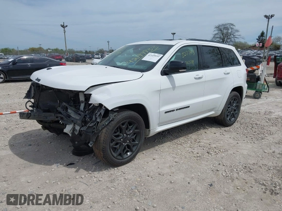 2021 Jeep Grand Cherokee Limited with VIN 1C4RJFBG7MC776339, listed as a IAAI auction lot 42149933 with 67,562 mi miles and . Bid and sale history available at DreamBid. Image 17.