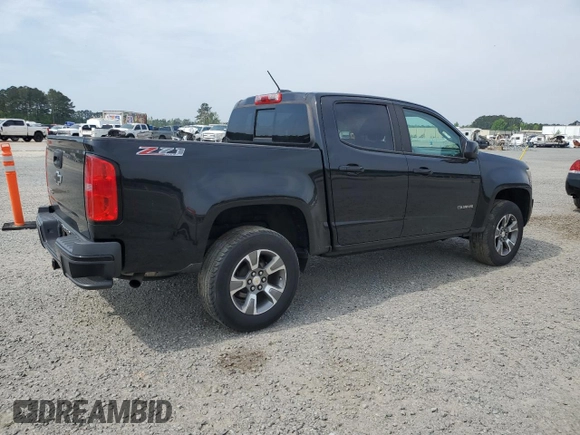 2018 Chevrolet Colorado 4WD Z71 with VIN 1GCGTDEN9J1192144, listed as a Copart auction lot 53122125 with 170,032 mi miles and Salvage title. Bid and sale history available at DreamBid. Image 3.