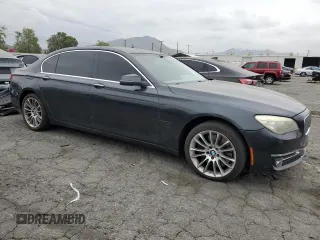 2013 BMW 7 Series 750Li xDrive with VIN WBAYF8C59DD140065, listed as a Copart auction lot 53366935 with 96,447 mi miles and Clean Title. Bid and sale history available at carsss.com. Image 4.