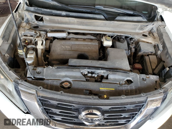 2019 Nissan Pathfinder SL with VIN 5N1DR2MN7KC624318, listed as a Copart auction lot 58071885 with 123,815 mi miles and Clean title. Bid and sale history available at DreamBid. Image 12.