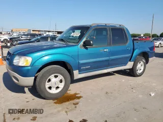 2001 Ford Explorer Sport Trac z VIN 1FMZU67E91UB98308, wystawiony jako Copart lot #58037835 z przebiegiem 163 398 mil mil oraz Czysty tytuł • Clean title. Historia ofert i sprzedaży dostępna na DreamBid. Obrazek 1.