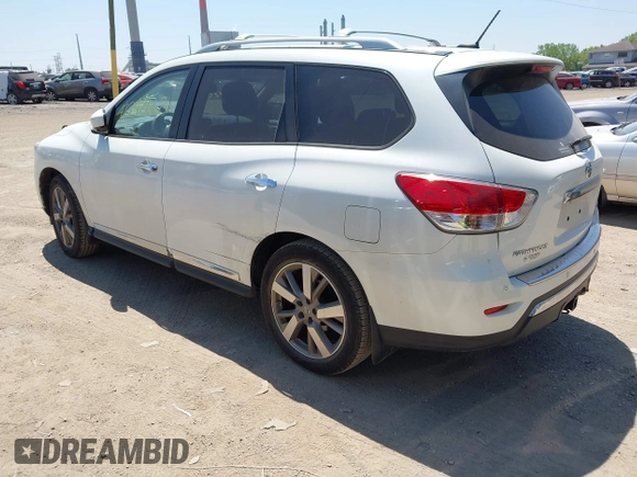 2016 Nissan Pathfinder S with VIN 5N1AR2MM3GC605041, listed as a IAAI auction lot 42242668 with 222,563 mi miles and . Bid and sale history available at DreamBid. Image 3.