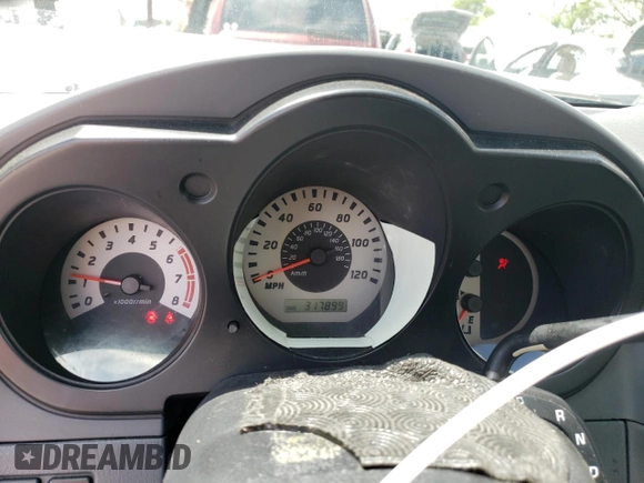 2004 Nissan Frontier XE with VIN 1N6DD26T34C454425, listed as a Copart auction lot 52404115 with 317,899 mi miles and Salvage title. Bid and sale history available at DreamBid. Image 9.