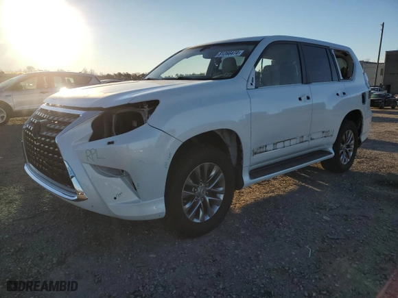 2018 Lexus GX with VIN JTJJM7FX7J5197465, listed as a Copart auction lot 81266474 with 92,805 mi miles and Salvage Title. Bid and sale history available at carsss.com. Image 1.