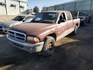 2000 Dodge Dakota Sport with VIN 1B7GL2AN1YS608072, listed as a Copart auction lot 83624164 with 171,499 mi miles and Salvage Title. Bid and sale history available at carsss.com. Image 1.