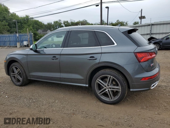 2018 Audi SQ5 Premium Plus with VIN WA1A4AFY6J2199079, listed as a Copart auction lot 65647133 with 84,867 mi miles. Bid and sale history available at carsss.com. Image 2.