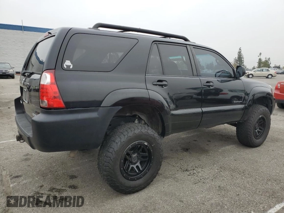 2007 Toyota 4Runner SR5 with VIN JTEZU14R370095895, listed as a Copart auction lot 55303505 with 256,614 mi miles and Clean Title. Bid and sale history available at carsss.com. Image 3.