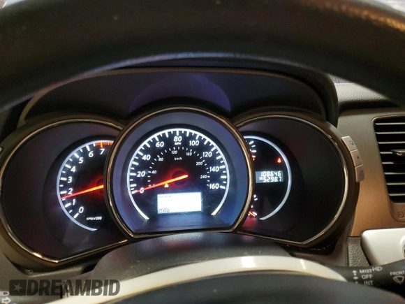 2013 Nissan Murano SV with VIN JN8AZ1MW3DW305983, listed as a Copart auction lot 53306955 with 108,646 mi miles and Salvage Title. Bid and sale history available at carsss.com. Image 9.