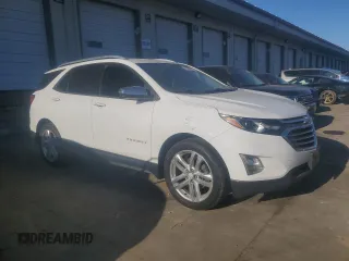 2018 Chevrolet Equinox Premier with VIN 2GNAXNEX9J6214942, listed as a Copart auction lot 46586005 with 103,178 mi miles and Salvage Title. Bid and sale history available at carsss.com. Image 4.