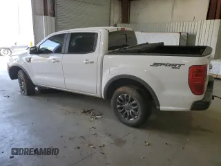 2019 Ford Ranger XL with VIN 1FTER4FH0KLB02030, listed as a Copart auction lot 49539895 with 74,320 mi miles and Salvage Title. Bid and sale history available at carsss.com. Image 2.