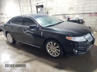 2011 Lincoln MKS EcoBoost with VIN 1LNHL9FT2BG609077, listed as a Copart auction lot 59341025 with 184,591 mi miles and Salvage title. Bid and sale history available at DreamBid. Image 4.