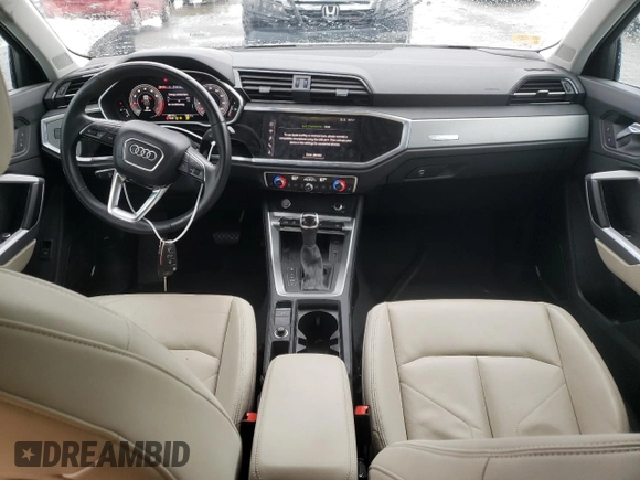 2019 Audi Q3 Premium Plus with VIN WA1BECF39K1082024, listed as a Copart auction lot 39402854 with 29,317 mi miles. Bid and sale history available at carsss.com. Image 8.