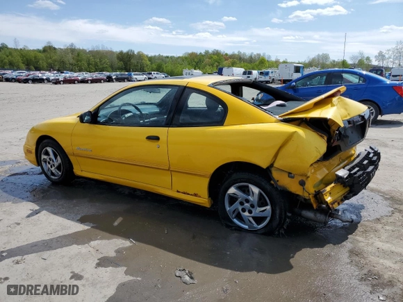 2002 Pontiac Sunfire SE with VIN 1G2JB124627452070, listed as a Copart auction lot 59097054 with 71,427 mi miles and Salvage Title. Bid and sale history available at carsss.com. Image 2.