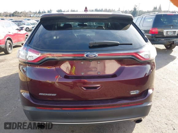 2018 Ford Edge SEL with VIN 2FMPK4J98JBC06837, listed as a IAAI auction lot 41570538 with 117,839 mi miles. Bid and sale history available at carsss.com. Image 16.