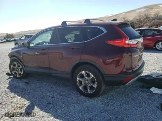 2019 Honda CR-V EX with VIN 7FARW2H57KE027657, listed as a Copart auction lot 46950655 with 50,655 mi miles and Salvage Title. Bid and sale history available at carsss.com. Image 2.