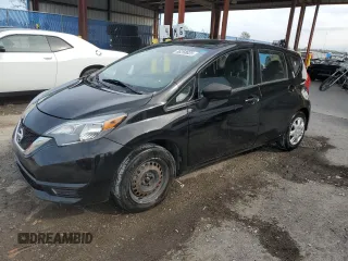 2017 Nissan Note SL with VIN 3N1CE2CP9HL355429, listed as a Copart auction lot 89268825 with 105,419 mi miles and Salvage title. Bid and sale history available at DreamBid. Image 1.