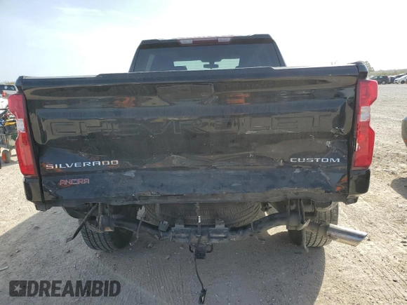 2020 Chevrolet Silverado 1500 Custom with VIN 3GCPWBEHXLG451122, listed as a Copart auction lot 48051805 with 73,231 mi miles and Clean Title. Bid and sale history available at DreamBid. Image 6.