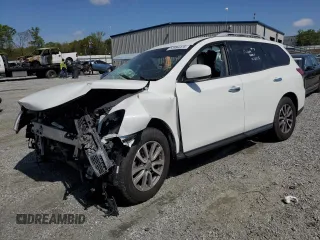 2016 Nissan Pathfinder S with VIN 5N1AR2MN1GC660242, listed as a Copart auction lot 51994375 with 115,084 mi miles and Salvage Title. Bid and sale history available at carsss.com. Image 1.