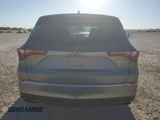 2022 Acura MDX w/Technology Package with VIN 5J8YD9H46NL012437, listed as a Copart auction lot 80527364 with 34,716 mi miles and Salvage Title. Bid and sale history available at carsss.com. Image 6.