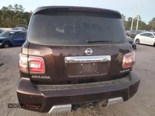 2017 Nissan Armada SV with VIN JN8AY2ND1H9005028, listed as a Copart auction lot 81962194 with 86,682 mi miles and Salvage Title. Bid and sale history available at carsss.com. Image 6.