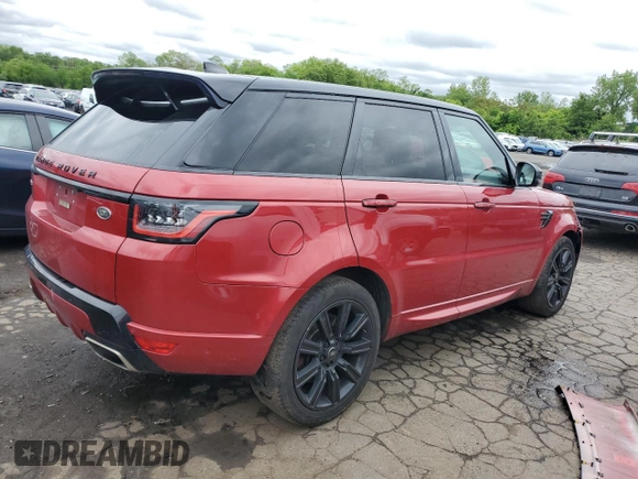 2019 Land Rover Range Rover Sport HSE Dynamic z VIN SALWV2SV1KA832114, wystawiony jako Copart lot #57333705 z przebiegiem 64 706 mil mil oraz Szkoda całkowita • Salvage title. Historia ofert i sprzedaży dostępna na DreamBid. Obrazek 3.