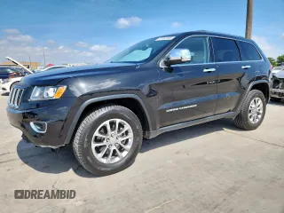 2014 Jeep Grand Cherokee Limited z VIN 1C4RJFBG1EC584268, wystawiony jako Copart lot #61862595 z przebiegiem 140 926 mil mil oraz Szkoda całkowita • Salvage title. Historia ofert i sprzedaży dostępna na DreamBid. Obrazek 1.