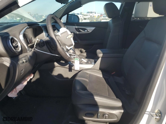 2022 Chevrolet Blazer LT with VIN 3GNKBDRS6NS223682, listed as a Copart auction lot 82296544 with 37,951 mi miles and Salvage Title. Bid and sale history available at carsss.com. Image 7.