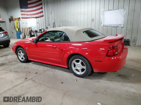 2004 Ford Mustang Deluxe with VIN 1FAFP44604F159640, listed as a Copart auction lot 53284015 with 86,357 mi miles and Clean Title. Bid and sale history available at carsss.com. Image 2.