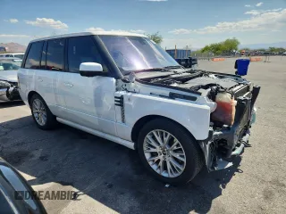 2012 Land Rover Range Rover SC Autobiography with VIN SALMP1E45CA385271, listed as a Copart auction lot 54558125 with 93,103 mi miles and Salvage title. Bid and sale history available at DreamBid. Image 4.