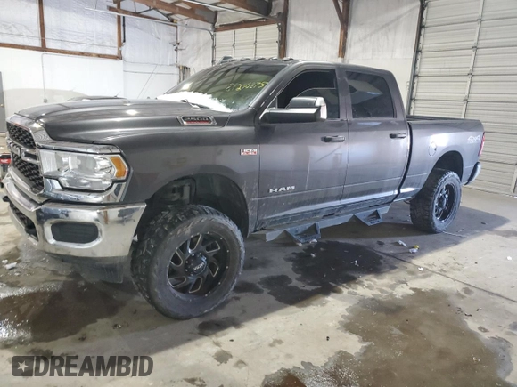 2020 Ram 2500 Tradesman with VIN 3C6UR5CJ3LG309395, listed as a Copart auction lot 89250875 with 0 mi miles and Salvage Title. Bid and sale history available at carsss.com. Image 1.