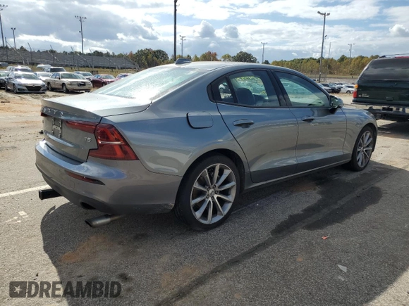 2019 Volvo S60 Momentum with VIN 7JR102FK3KG016505, listed as a Copart auction lot 73974593 with 0 mi miles. Bid and sale history available at carsss.com. Image 3.