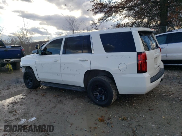 2020 Chevrolet Tahoe Commercial z VIN 1GNSKDEC8LR240143, wystawiony jako Copart lot #79911654 z przebiegiem 99 084 mil mil oraz Szkoda całkowita • Salvage title. Historia ofert i sprzedaży dostępna na DreamBid. Obrazek 2.